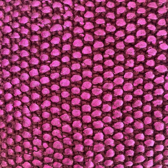 2x Pink/Red Metallic Cushion Covers - Picture 3 of 8